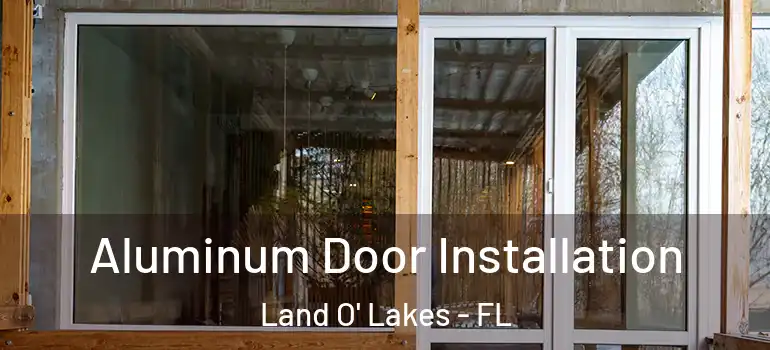 Aluminum Door Installation Land O' Lakes - FL