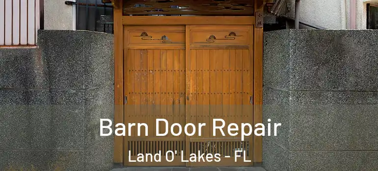 Barn Door Repair Land O' Lakes - FL