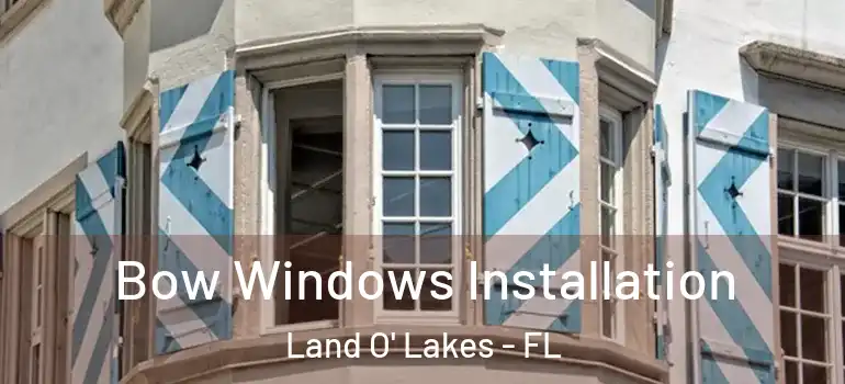 Bow Windows Installation Land O' Lakes - FL