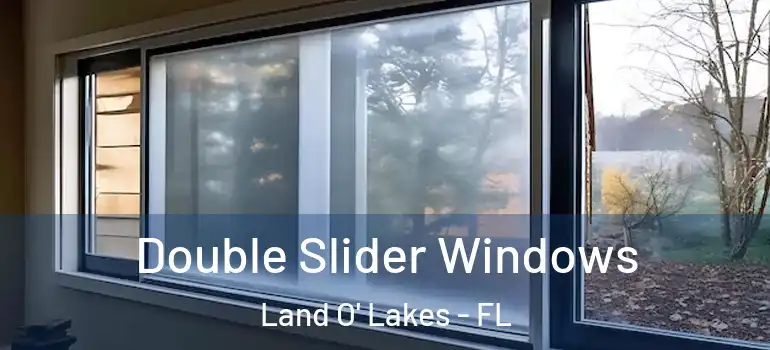 Double Slider Windows Land O' Lakes - FL