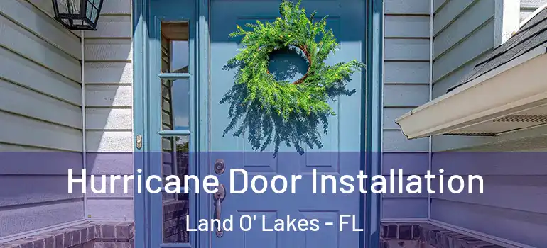 Hurricane Door Installation Land O' Lakes - FL