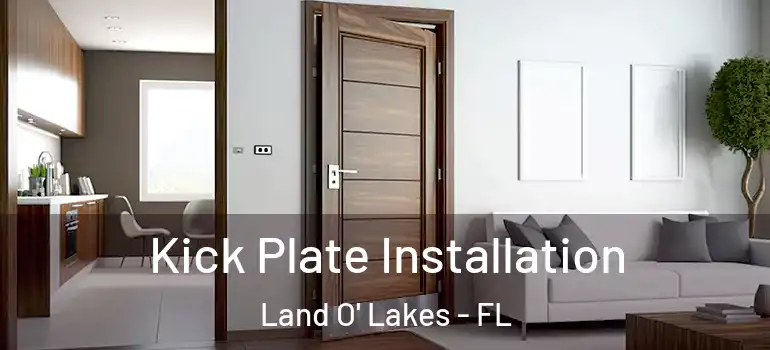 Kick Plate Installation Land O' Lakes - FL