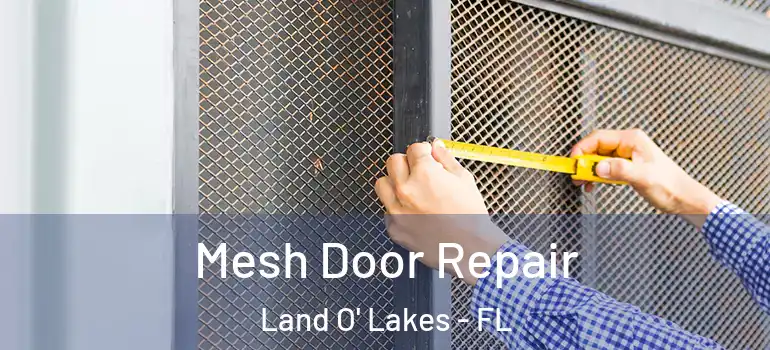 Mesh Door Repair Land O' Lakes - FL