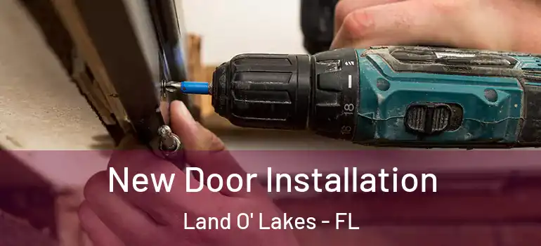 New Door Installation Land O' Lakes - FL