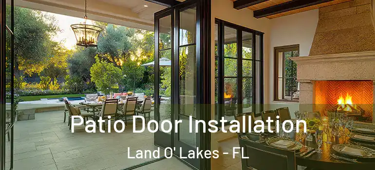Patio Door Installation Land O' Lakes - FL