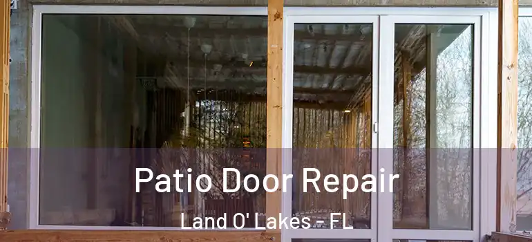 Patio Door Repair Land O' Lakes - FL