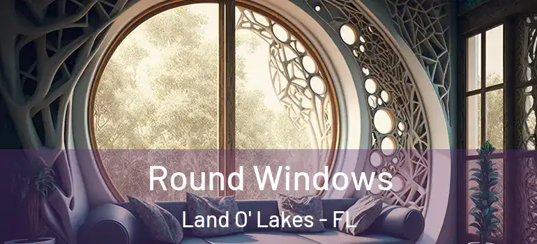Round Windows Land O' Lakes - FL