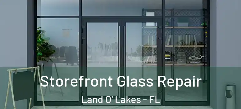 Storefront Glass Repair Land O' Lakes - FL