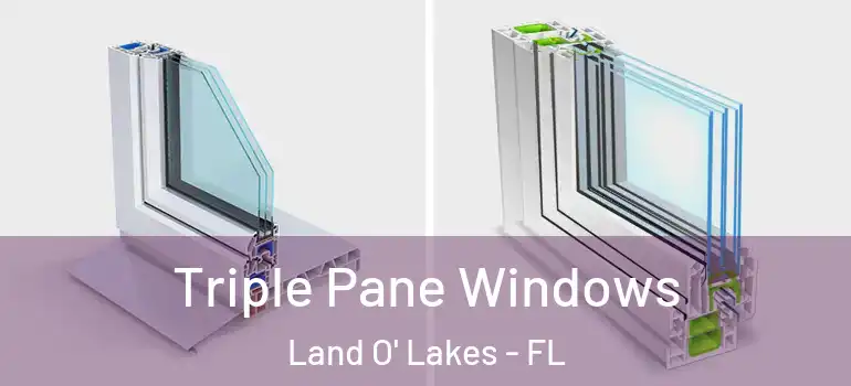 Triple Pane Windows Land O' Lakes - FL