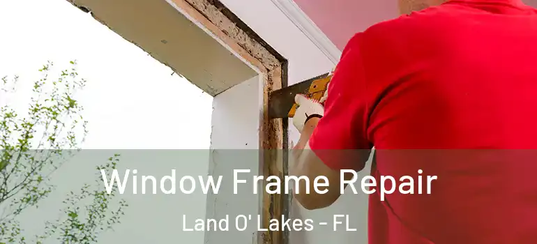 Window Frame Repair Land O' Lakes - FL